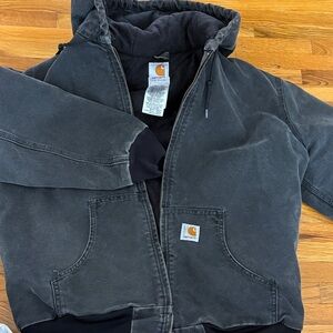 Carhartt Hooded women’s vintage Jacket in Black